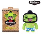 Green Plush Ugly Monster Doll - Soft Stuffed Toy  Hollywood Punk Style