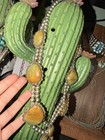 Royston Turquoise Squash Blossom Sterling Silver Necklace
