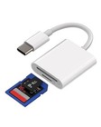 Usb C Sd Card Reader Dongle 2in1  Type-c Multiport Micro Sd Tf Camera Memory 
