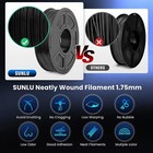 Sunlu Tpu Flexible Filament For 3d Printer 0 5kg   Spool 1 75mm Diameter Black