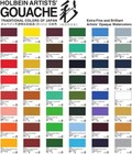 Holbein Irodori Artist Gouache - Autumn  Set Of 12  15 Ml  Tubes