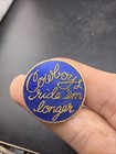 Cowboy Lapel Pin Cowboys Ride Em Longer Funny Rodeo Collectible Cloisonn  