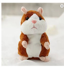 Promotion 15cm Lovely Talking Hamster Speak Talk Sound Record Repeat Stuffed Plu