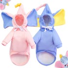 Dog Warm Hoodie Elephant Cosplay Pet Costume Small Dog Cat Christmas Clothes