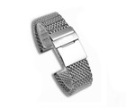 22 24mm Silver Strap Bracelet Fits Breitling Superocean Heritage Stainless Steel