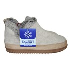 Dearfoams Dluxe Women s Dolly Felted Bootie Slippers Taupe Large Us Size 09-10