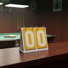 Manual Flip Scoreboard Large Visible Numbers Portable Score Counter For Coaches