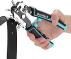 Duratech Leather Hole Punch  Heavy Duty Belt Hole Punch Plier With 6 Solid Holes