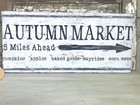 Vintage Fall Sign   Pumpkin Patch   Corn Maze   Autumn Market Antique Farmhouse