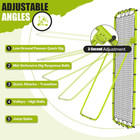 Volleyball Rebounder Net 7x4 Ft  5-angle Adjustable Rebounder Net For Practicing