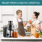 Juilist 800w Juicer 3  Wide Mouth 3-speed Veg   Fruit Easy Clean