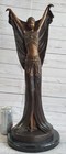 Bronze Art Deco Dancer Figurine Signed Chiparus French Nouveau Hot Cast Artwork