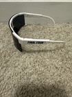 Cycling Shield Sunglasses White Frame Black Lens Recycled Material 7214750924blk