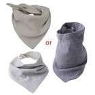 Baby Feeding Drool Bib Saliva Towel Bandana Burp Cloth For Infants Toddlers Gift