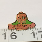 Vtg Eureka Springs Arkansas Enamel Lapel Hat Jacket Pin 5 8 x1     t6 