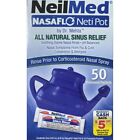 Neilmed Nasaflo Unbreakable Neti Pot With 50 Premixed Packets