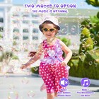 Princess Bubble Wands For Kids light Up   Musical Bubble Machine bubble Blowe   