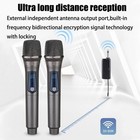 2pcs Professional Vhf Handheld Microphone System W adapter Receiver Xmas Gifts