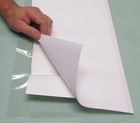 25 Pack 9 x21  Brodart Just-a-fold Iii Archival Book Jacket Covers - Super Clear