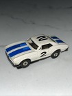 Aurora T-jet Wild Ones White blue Camaro  2  untested Original Owner