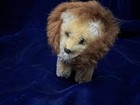Vintage Mohair W  Germany Miniature Jointed Lion 2 5x2 25    Schuco Or Steiff