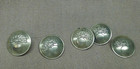 Wwi French Button Set  10 Large And 9 Small Early War Brass Finish Variation
