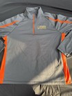 Kentucky Bourbon Fest  1 4 Zip Pullover Shirt Gray orange  Bardstown Bourbon