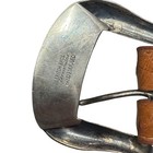 Fritch Bros Sterling Silver  Western Buckle Set - Belt Sz36