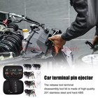 100pcs Pin Ejector Wire Kit Extractor Connector Puller Car Terminal Removal Tool