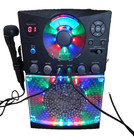 Singing Machine Karaoke System With Disco Light Cd Player Tested Working Sml385w