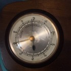 Regen Veranderlich Schon Barometer Thermometer C  f  Vintage Antique