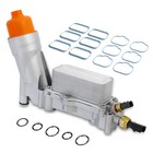 68105583af Upgraded Full Aluminum Engine Oil Filter Housing W cooler