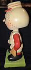 Vintage Cincinnati Reds Baseball Bobble Head Nodder Green Base 1960 s 