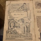 Lot Of 6 Antique Chicago Denver  Theater Playbills Late 1800 s - 1900s