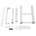 2  Receiver Aluminum Fishing Cart Caddy Hitch Mount Bracket For Outdoor Hauling