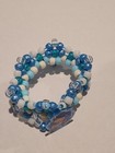 Handmade Strawberry Shortcake Kandi Cuff Bracelet Blueberry Kawaii Cute Core Kei