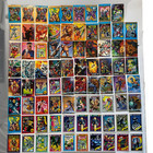 Vintage Marvel Trading Card Lot Of 79