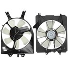 Radiator Condenser Cooling Fan Assembly For 2005-2010 Honda Odyssey 3 5l 3471cc