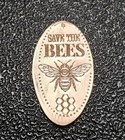 Save The Bees Pressed Penny Elongated Coin