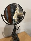 Aluminum Mermaid   Dolphin 18  X 5  X 5    Aluminum Marble Mirror