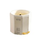 Osmanthusfrag Osmanthus Scented Candle  Elegant 130g Plaster Candle  Subtle