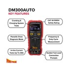 Power Probe Dm300auto Automotive Digital Multimete Red For Cracking Voltage Test