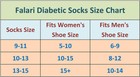 3 Pairs Anti Slip Rubber Grip Non Skid Crew Cotton Diabetic Socks Home Hospital