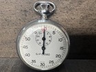 Vintage Unmarked Silver Swiss Pocket Watch Tested And Working  cp3014057 