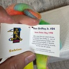 Salvino s Bamm Beano s Ken Griffey Jr   24 Tie Dye Plush Bear Mlb 1998