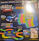 2020 As Seen On Tv Magic Tracks Includes 200 Glow Track Pieces   1 Light Up Car