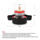 For Kawasaki Kx 65 80 85 100 High Pressure Radiator Cap W temp Gauge 1 8 Bar