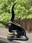 Antique Cast Iron Stamp Embosser    hein Bros Basalt Rock Co     Petaluma Ca 