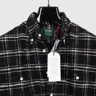 Gitman Vintage Shirt Warm Japanese Slubbed Cotton Twill Black white Check