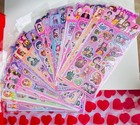 Kpop Stickers 5 Sheets  Over 100 Pc Hunter Character Demon Crafting Glitter
